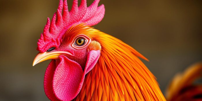 warna bulu ayam jago