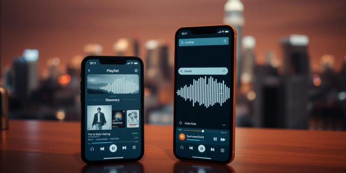 aplikasi mobile SoundCloud
