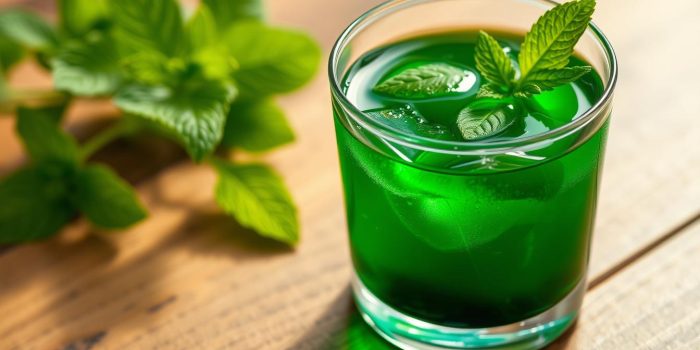 Crème de menthe untuk pencernaan