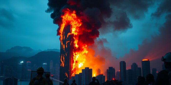 kebakaran hongkong kebakaran hongkong