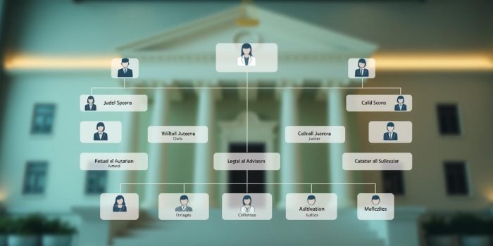 Struktur Organisasi Garda Yustisia Sulteng